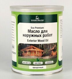 Eco Premium Exterior Wood Oil масло Borma Wachs 1л