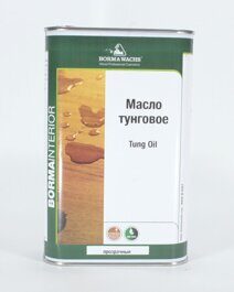 Тунговое масло Tung oil Borma 1л